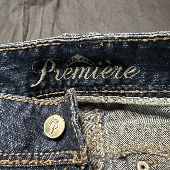 Premier Faded Indigo Skinny Jeans - Picture 3 of 5